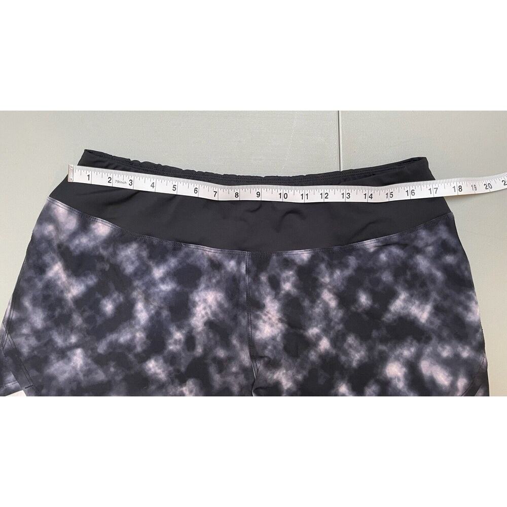 Life Integrity Earth Women's Elastic Waist Shorts in Black Gray Size XL NWOT - Picture 5 of 7